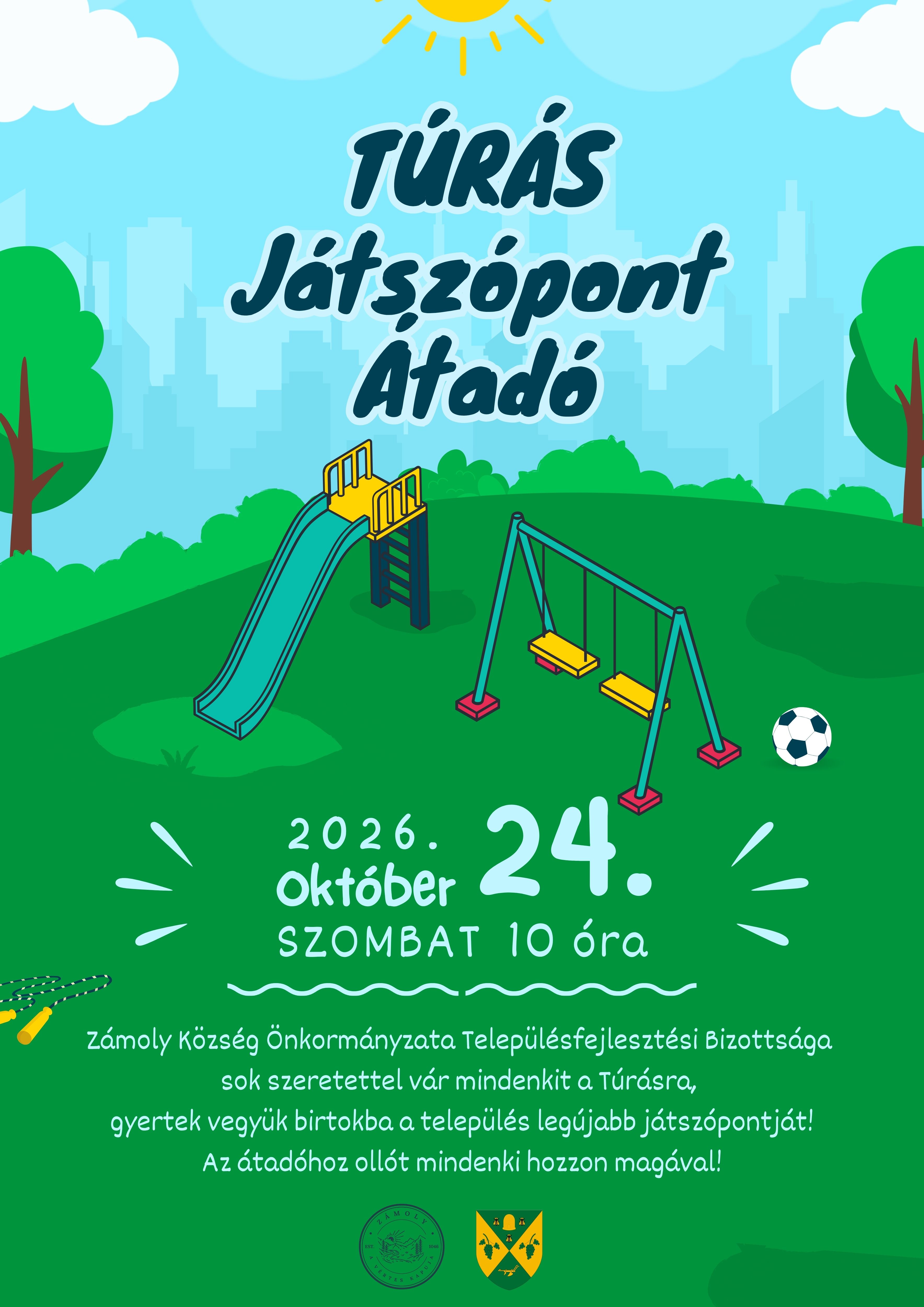 Játszópont átadó